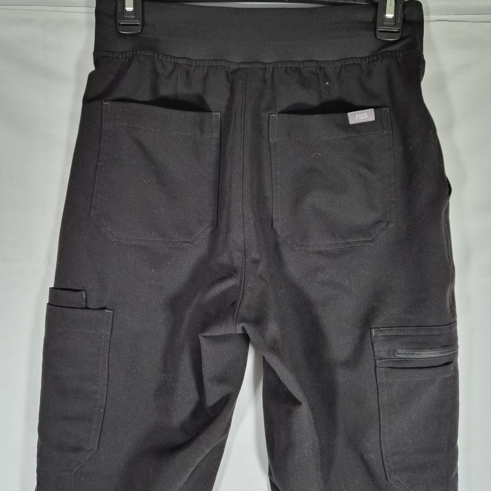 FIGS Technical Collection Yola Skinny Scrub Pants Black Women's Small Tall... - Picture 9 of 14